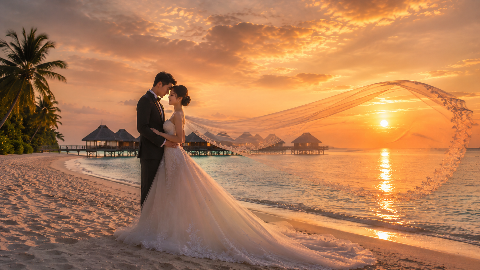 婚纱案例